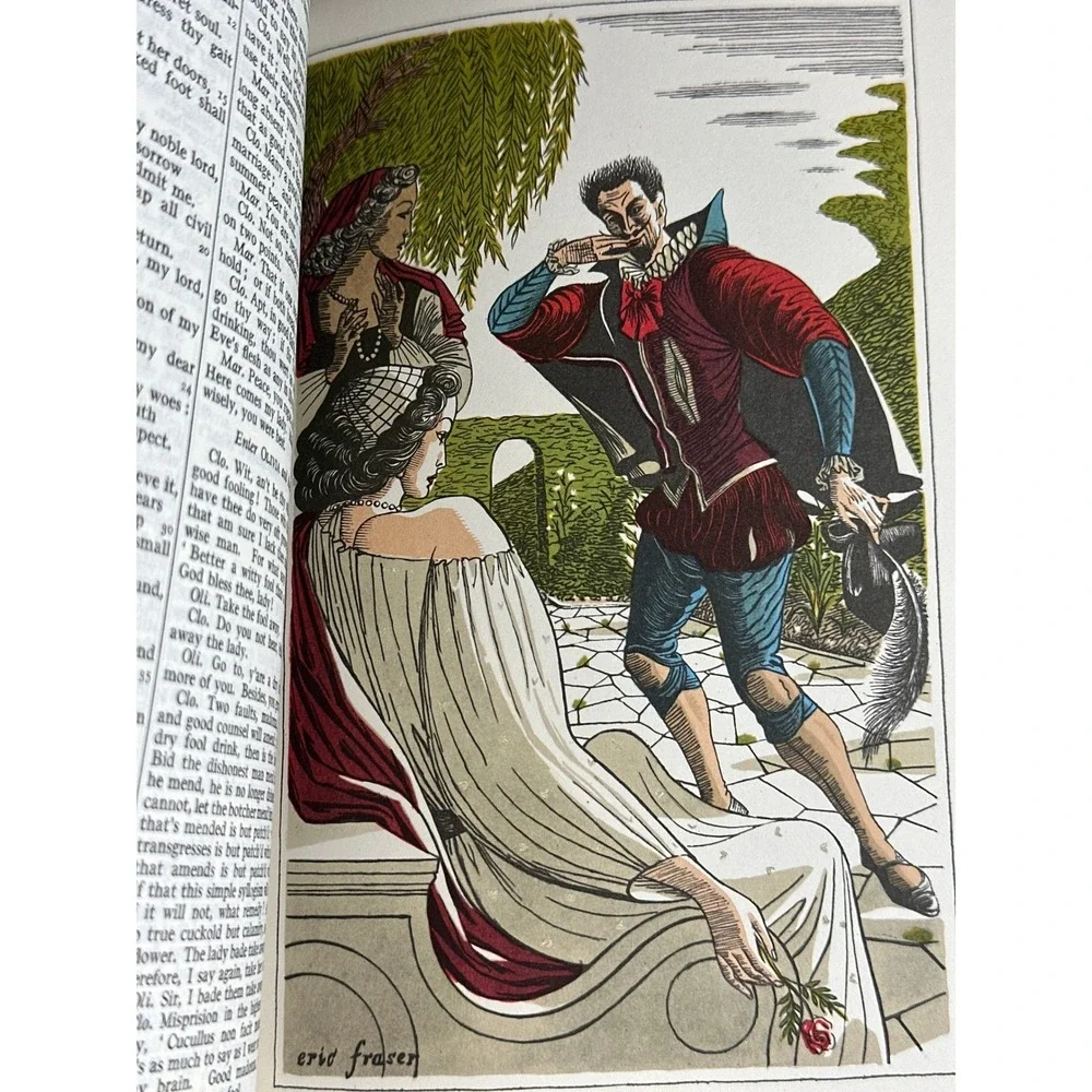 The Complete Works of William‎ Shakespeare Alexander Text Eric Fraser Illus 1980